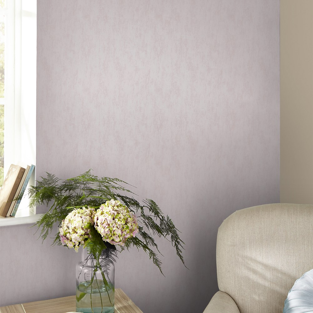 Whinfell Mica Wallpaper 115255 by Laura Ashley in Blush Pink